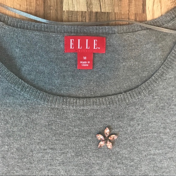 Elle grey sparkle sweater, medium - Picture 5 of 7